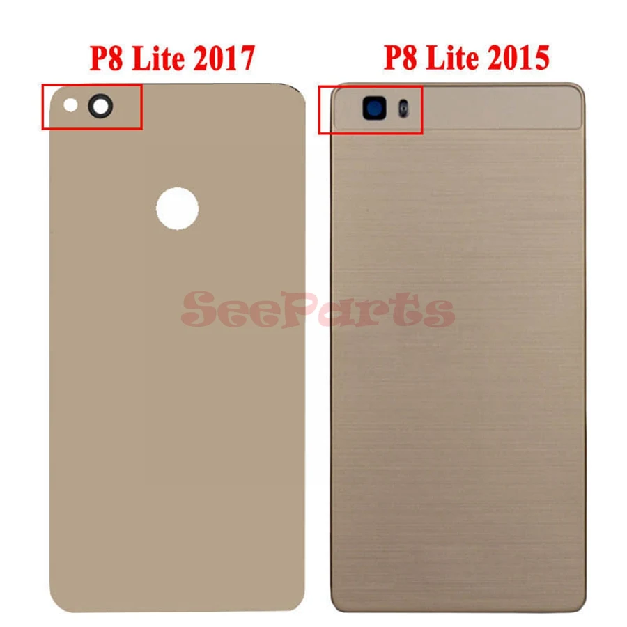 Задняя крышка аккумулятора для Huawei P8 2017 Lite задняя дверь P9 корпус P8lite 2015 lite |