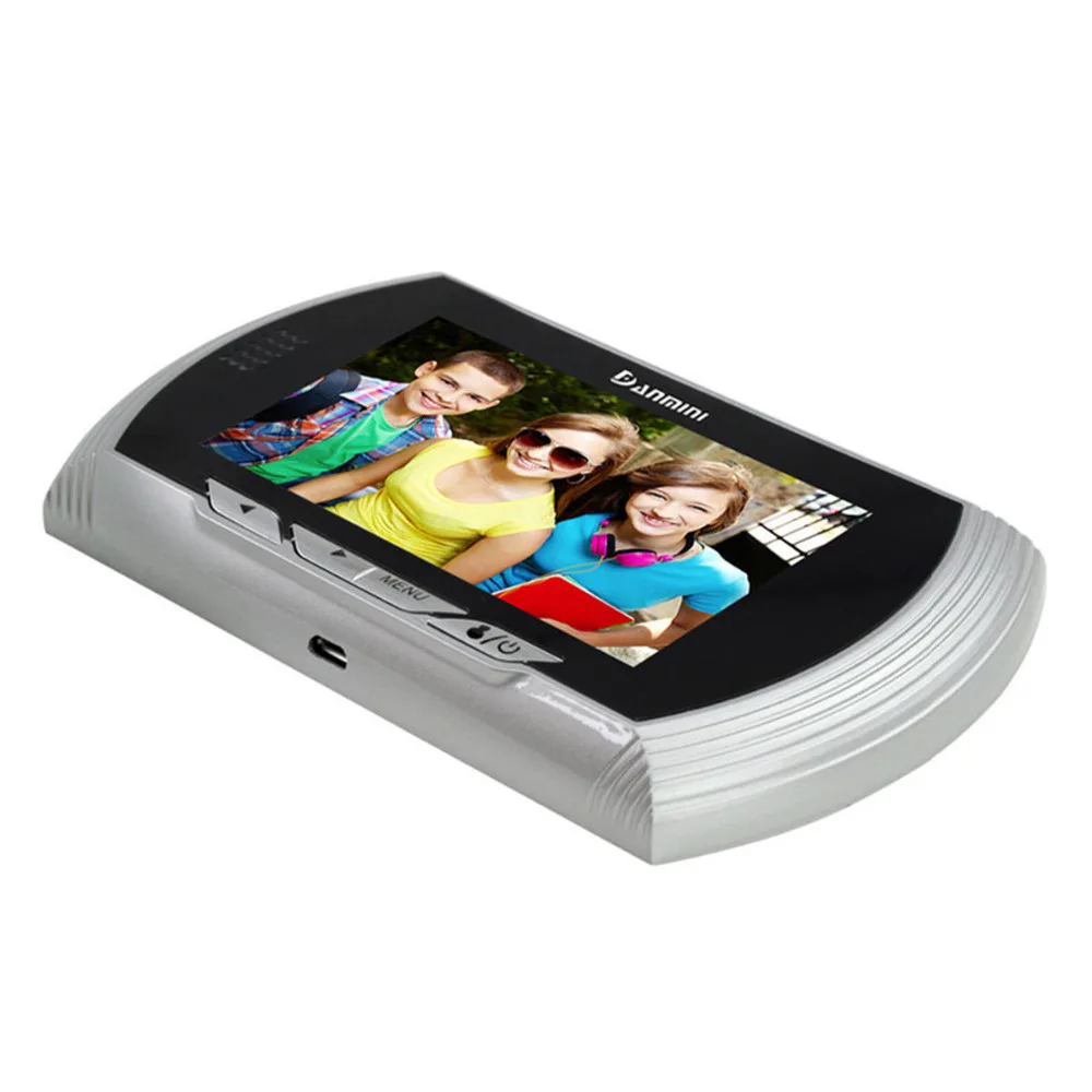 DANMINI 4 3 дюймов цветной экран ЖК видео глазок 140 градусов дверной камера с ИК