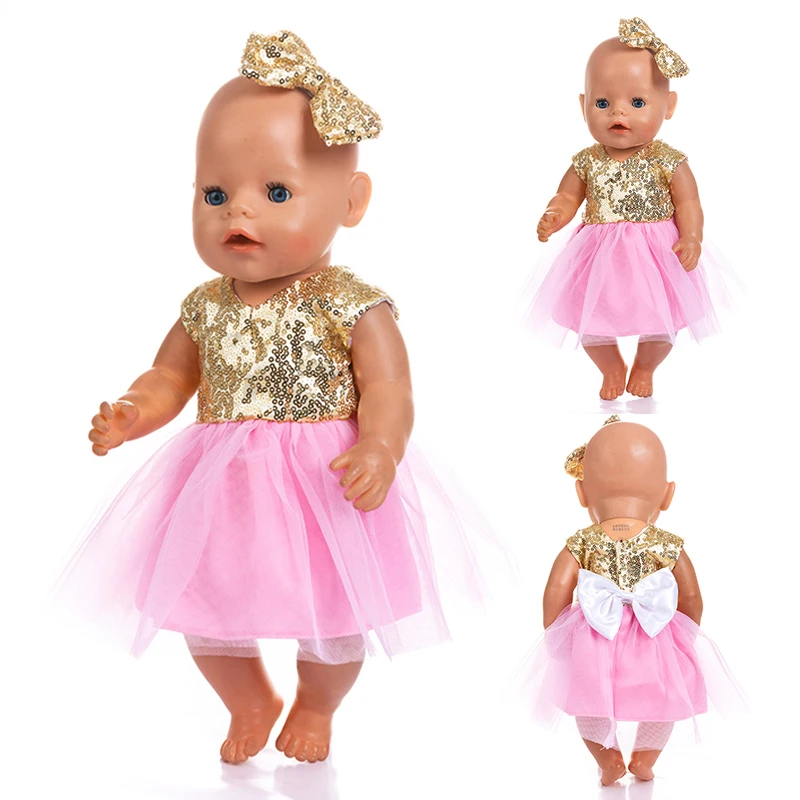 2019 new Fashion Short Jump Suit For 17 Inches Baby Doll 43cm Clothes. Balloon not included | Игрушки и хобби