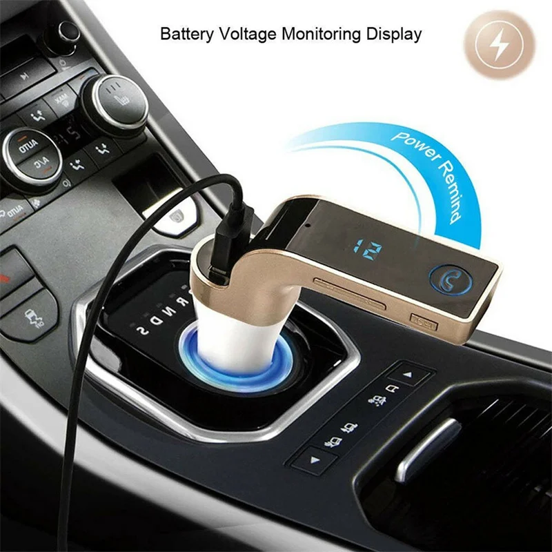 Автомобильный комплект Bluetooth Handsfree FM передатчик прикуриватель Тип радио MP3-плеер