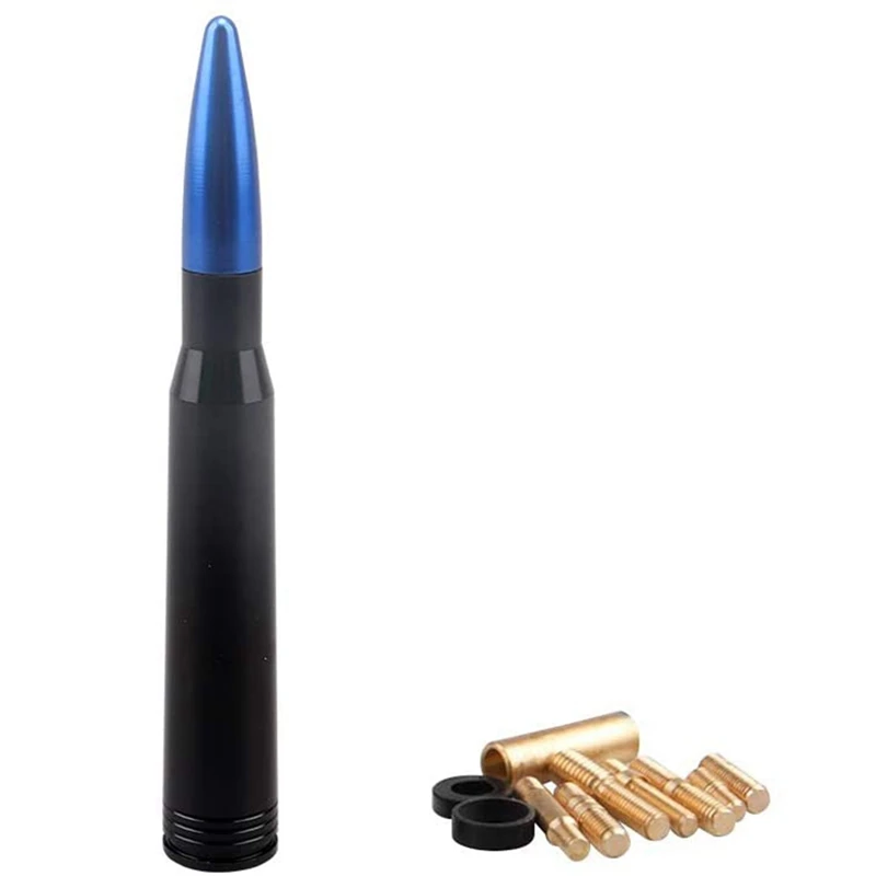 

Universal Bullet Antenna for Car, AM FM Radio, Aerial Replacement, Compatible with Jeep, RAM 50 Car Accessories
