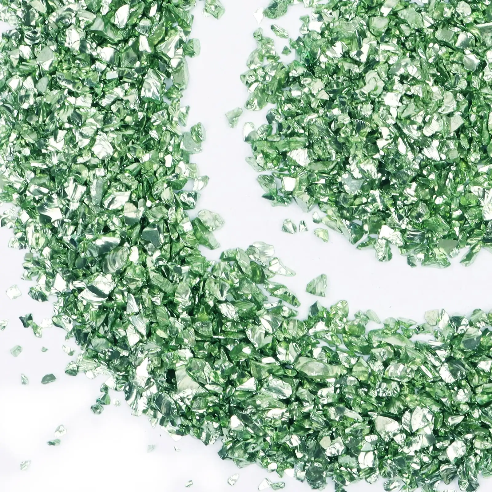 

Crushed Glass Glitter Metal Chips for DIY Jewelry Making Findings Nail Art Decoration Decorative Crystal For Epoxy Resin Mold