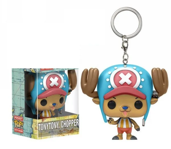 Милый мультяшный аниме цельный Тони Чоппер брелок экшн фигурка Коллекционная