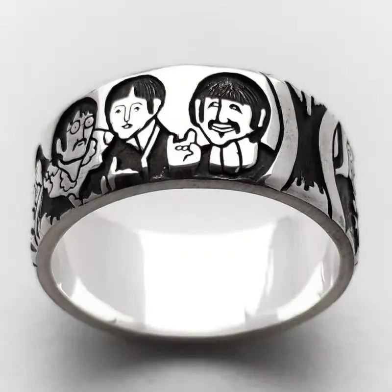 

Hot New Retro Fashion Alien Band Mechanic Spaceship Ring