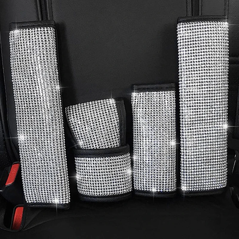 

Universal Sparkle Luxury Bling Rhinestone Diamond Car Accessories Wheel Cover