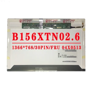 b156xtn02 6 pn 0c00338 fru 04x0513 15 6 inch 1366768 edp 30pins 60 ntsc 220 cdm² 60hz laptop lcd screen matrix b156xtn02 6 free global shippin