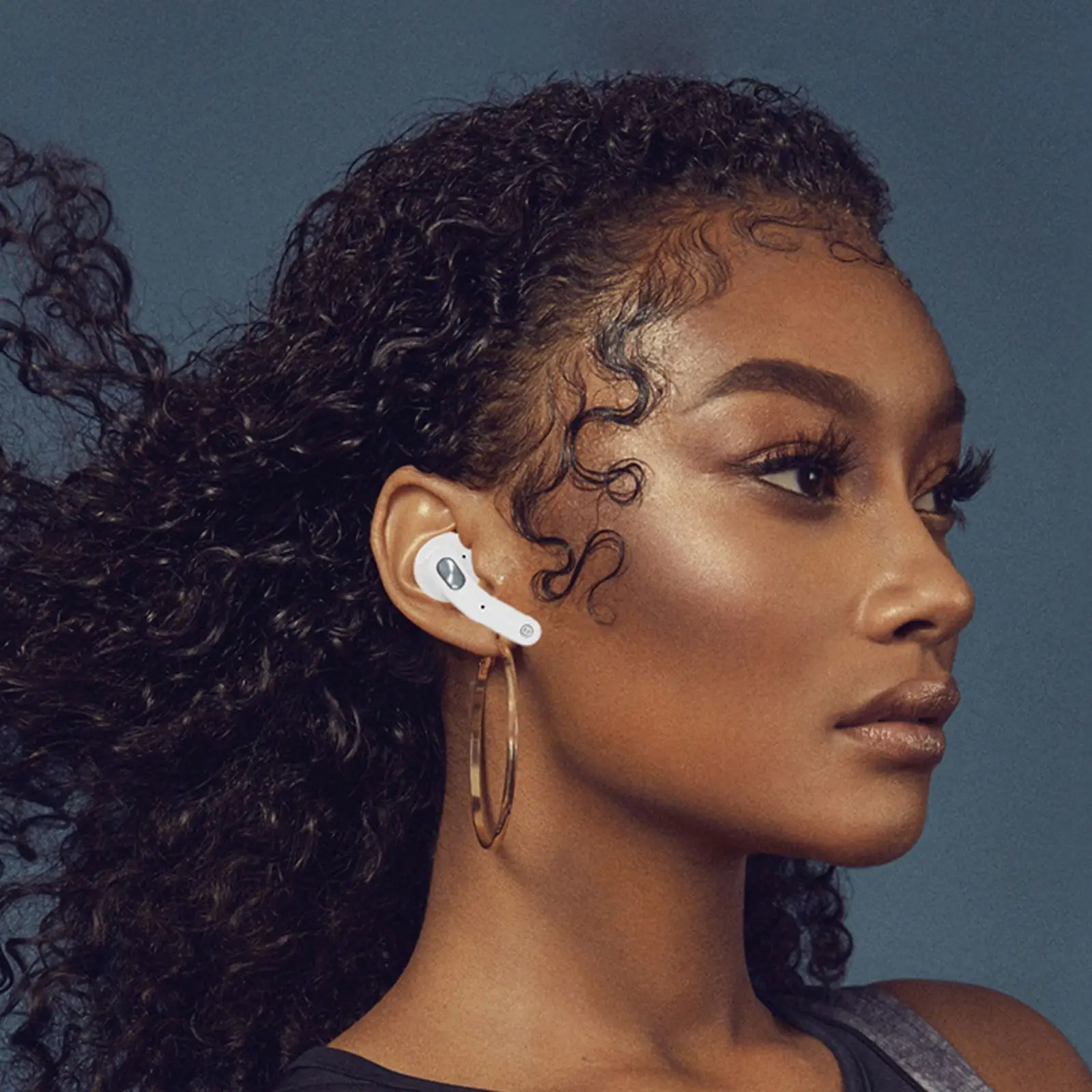 

TWS Earbuds Wireless In-Ear Sports Headphones With Ring-Pull Can Charging Box Cola, Football, Celadon Porcelain (Optional)