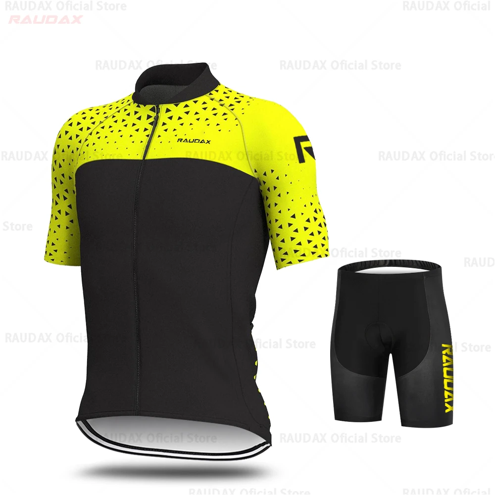 Normal cycling set Aleing Для Мужчин's майки спортивные комплект одежда для велоспорта Pro Team MTB велосипедные шорты, велосипедный майки для триатлона Ropa Ciclismo - Цвет: Normal cycling set