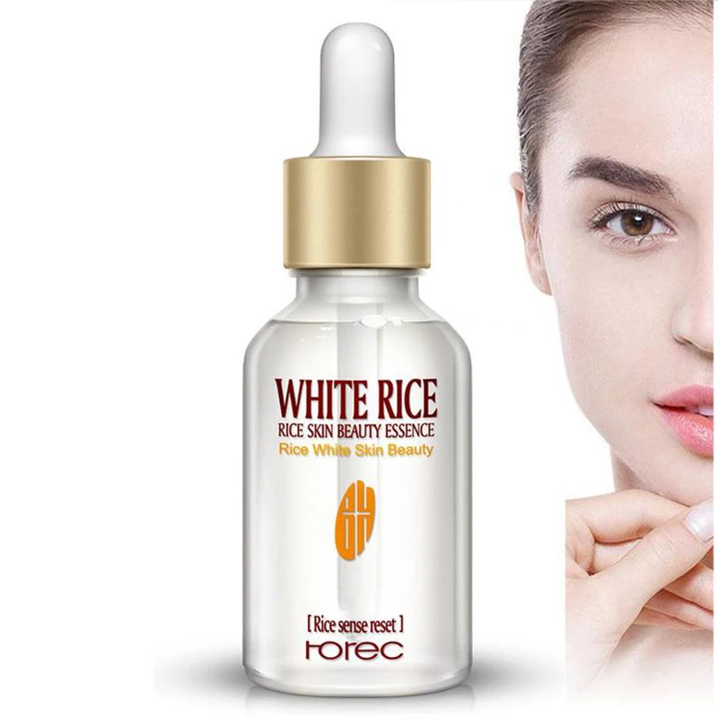 

Отбеливающая сыворотка White Rice для лица, увлажняющий крем для лица, против морщин, против старения лица, для тонких линий, лечение акне, уход за кожей 15 мл