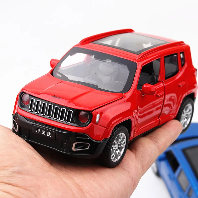 1:32 игрушечный автомобиль для Jeep Renegad металлическая Игрушечная машина из сплава