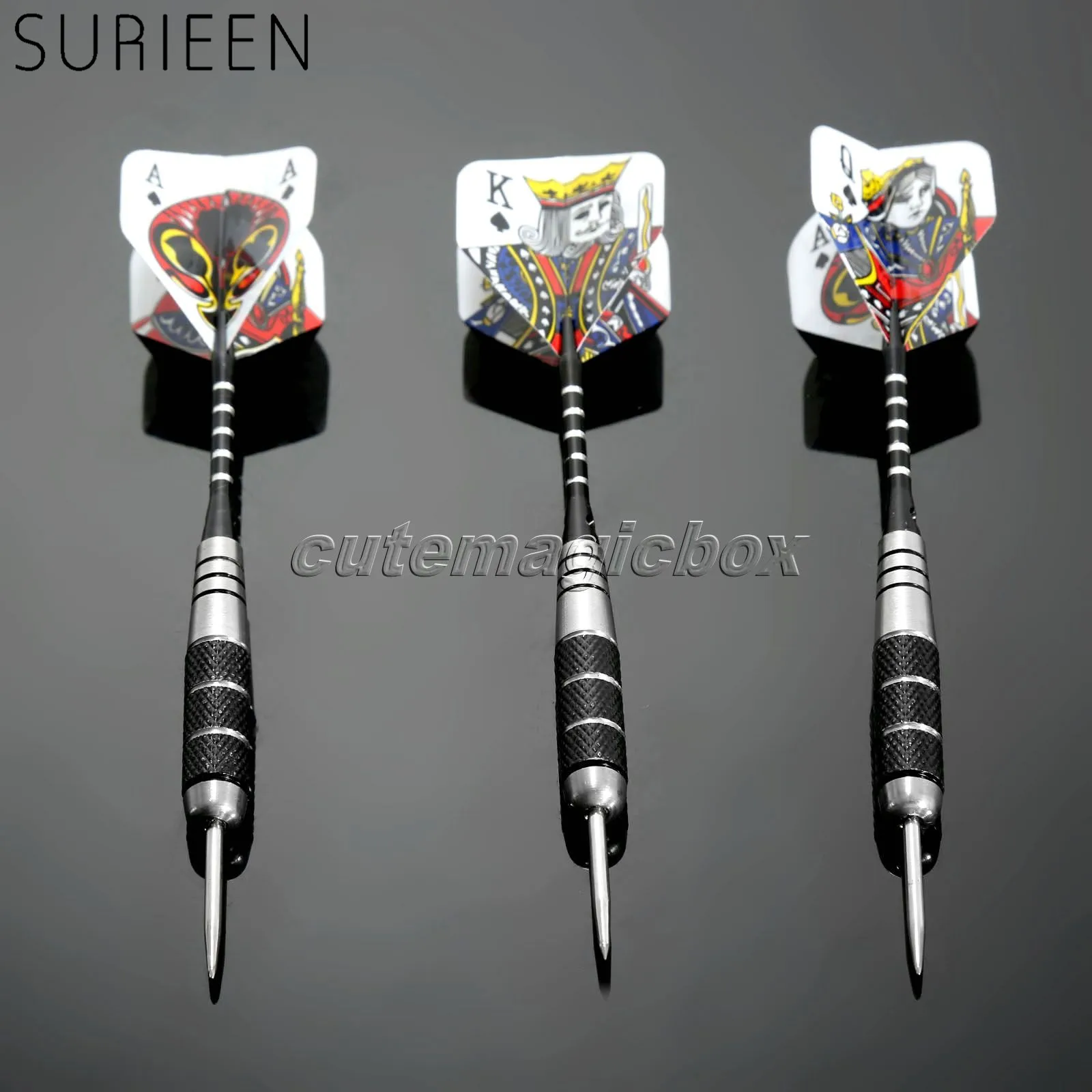 Профессиональный 3 шт. 22 г Сталь дротики с игольчатым наконечником набор