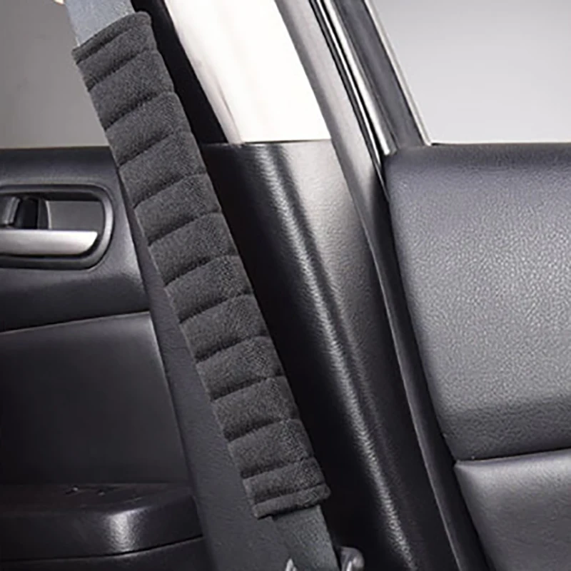 

1/2pcs Soft Car Seat Belt Cover Universal Seat Belt Cover Common Cloth Shoulder Cushion Protector Safety Belt Shoulder Protector
