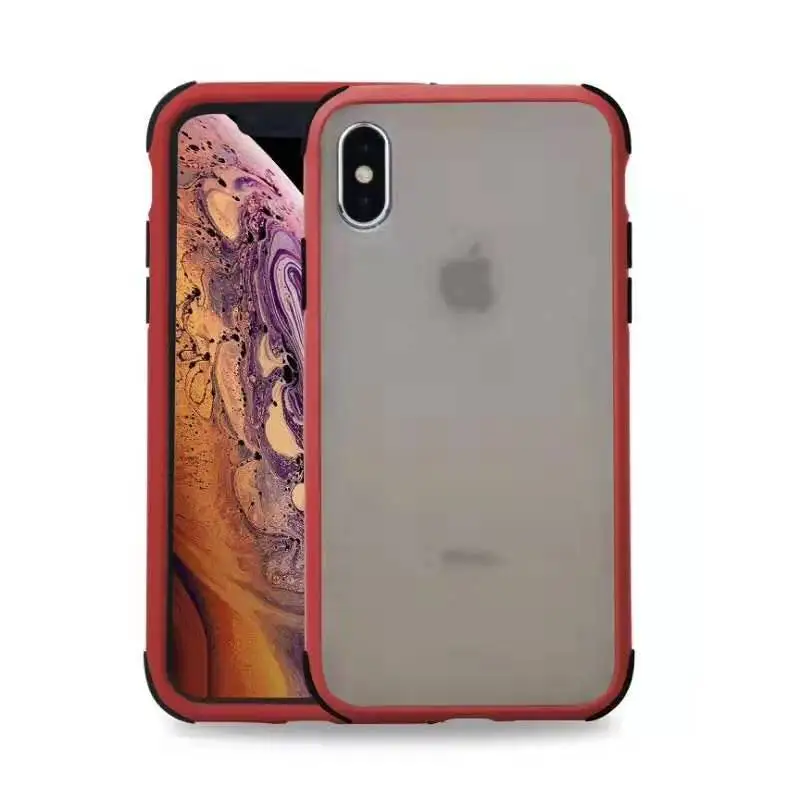 2 в 1 силиконовый чехол для телефона для iphone 11 11pro max 7 7plus 6 6s plus XS MAX XR X Capa простой чехол для iphone 8 чехол