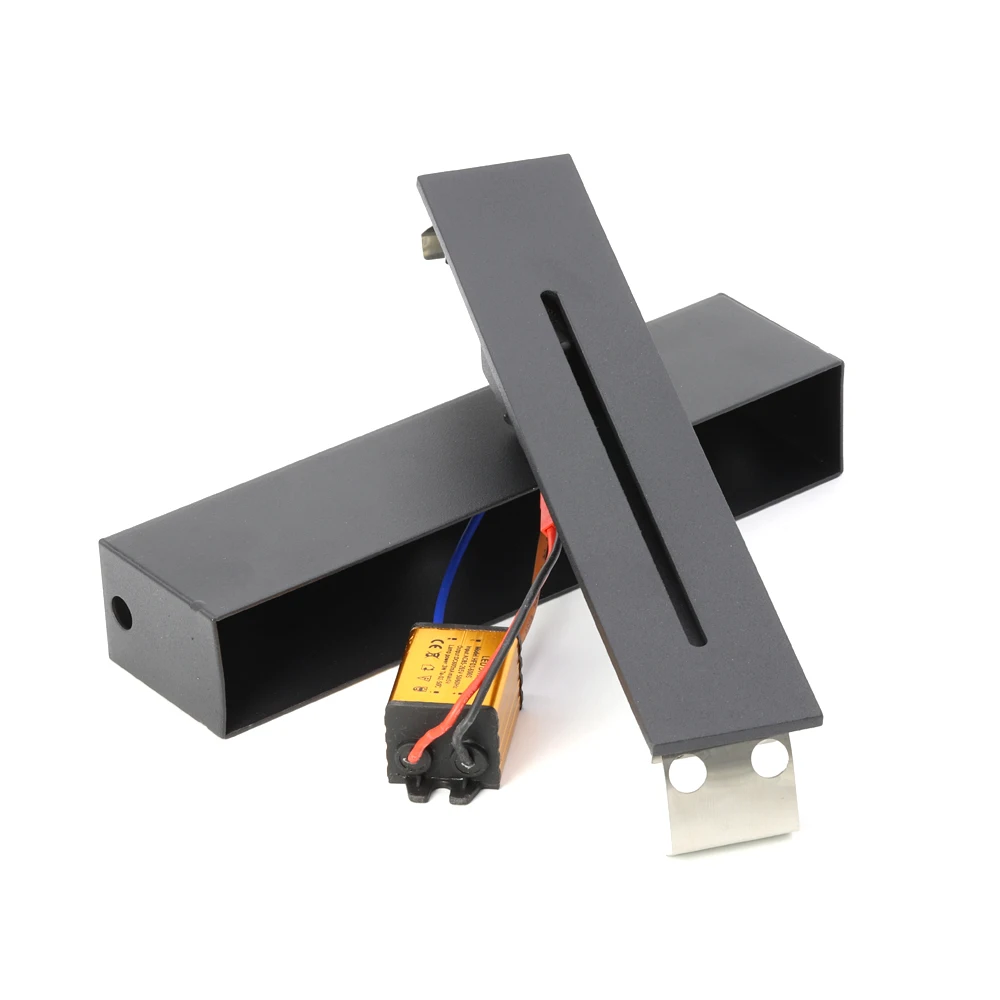 Встраиваемый светодиодный настенный светильник для дома лестницы коридора AC85-265V