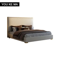 modern bedroom furniture leather soft back bed 1 51 8m frame big bed