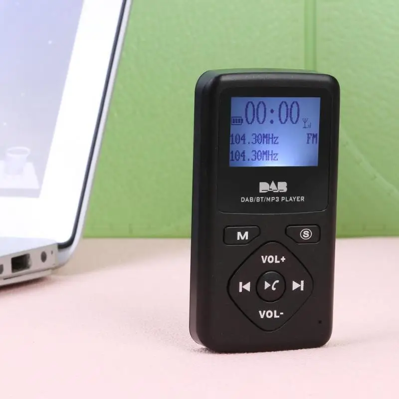 P7 цифровой ЖК-дисплей DAB/DAB+/FM стерео радиоприемник с Bluetooth mp3-плеером и наушниками портативные карманные радиоприемники