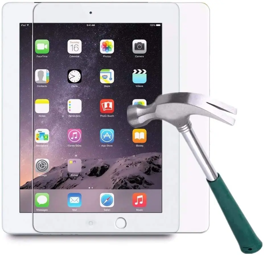 

Защитная пленка для экрана планшета из закаленного стекла для Apple iPad 2 /iPad 3 /iPad 4 9,7 дюйма, защита от отпечатков пальцев