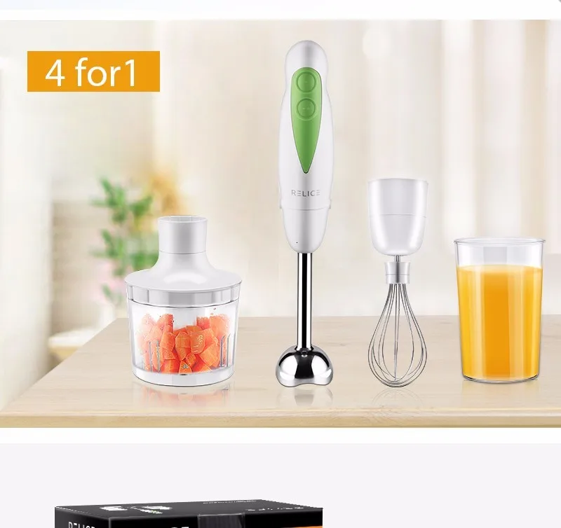 Relice* 10532-702-10969 multi-functional kitchen mixer with hand mixer, smuzi crusher, cocktail;