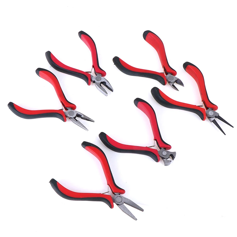 

1PC 45# Steel Mini Electronic Cutting Pliers Scissors Wires Cutter Electron Industry Repair Tools Hand Tool Jewelry Beads Pliers