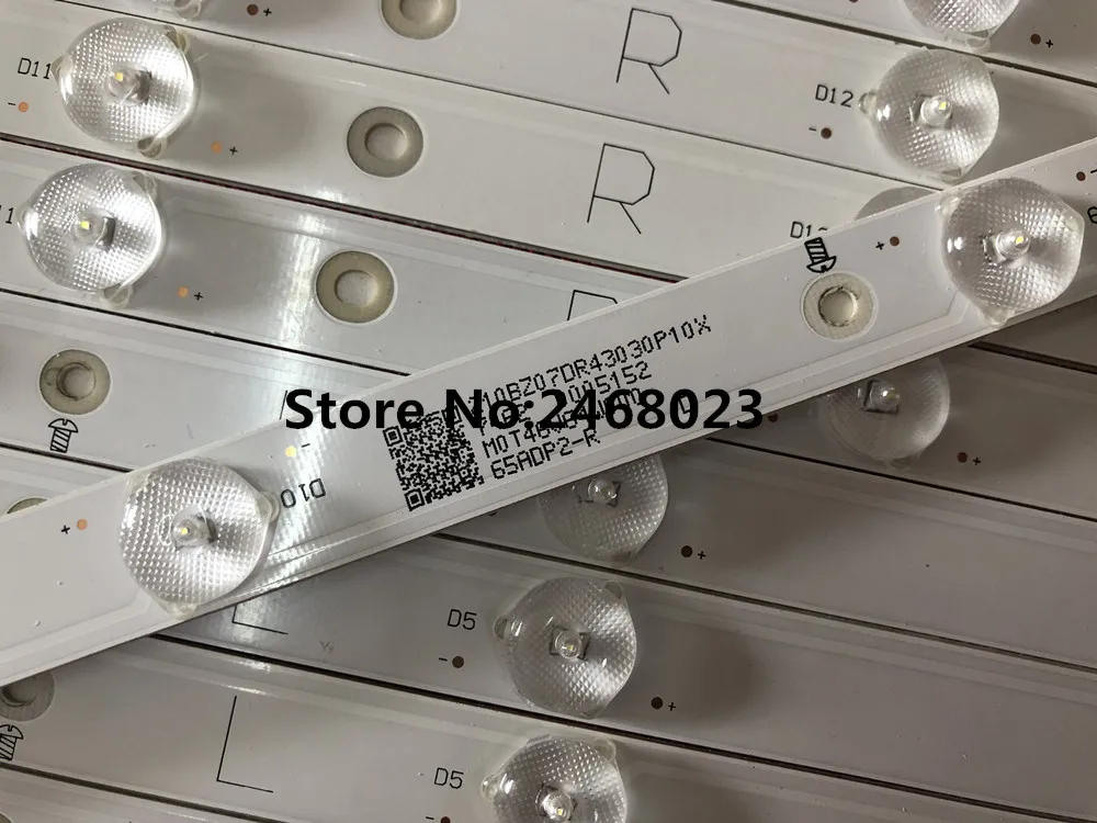 Светодиодный Подсветка полосы для 65PUS6121 65PUF6656 LD65P19U LB PC3030 GJUHD658X14ADM2 L/R H B GJD2P5658X14UHD PF3030