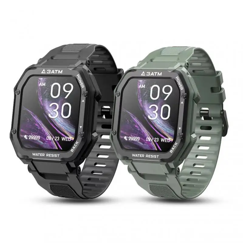

HD Screen Smart Watch 3ATM Deep Waterproof Heart Rate Monitoring Passometer 2PIN Magnetic Line Charging Fitness Tracker