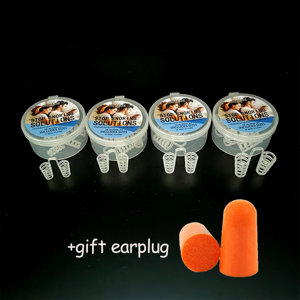4 шт. назальный расширитель анти храп Для Сна От Храпа Анти-храп человек полые нос
