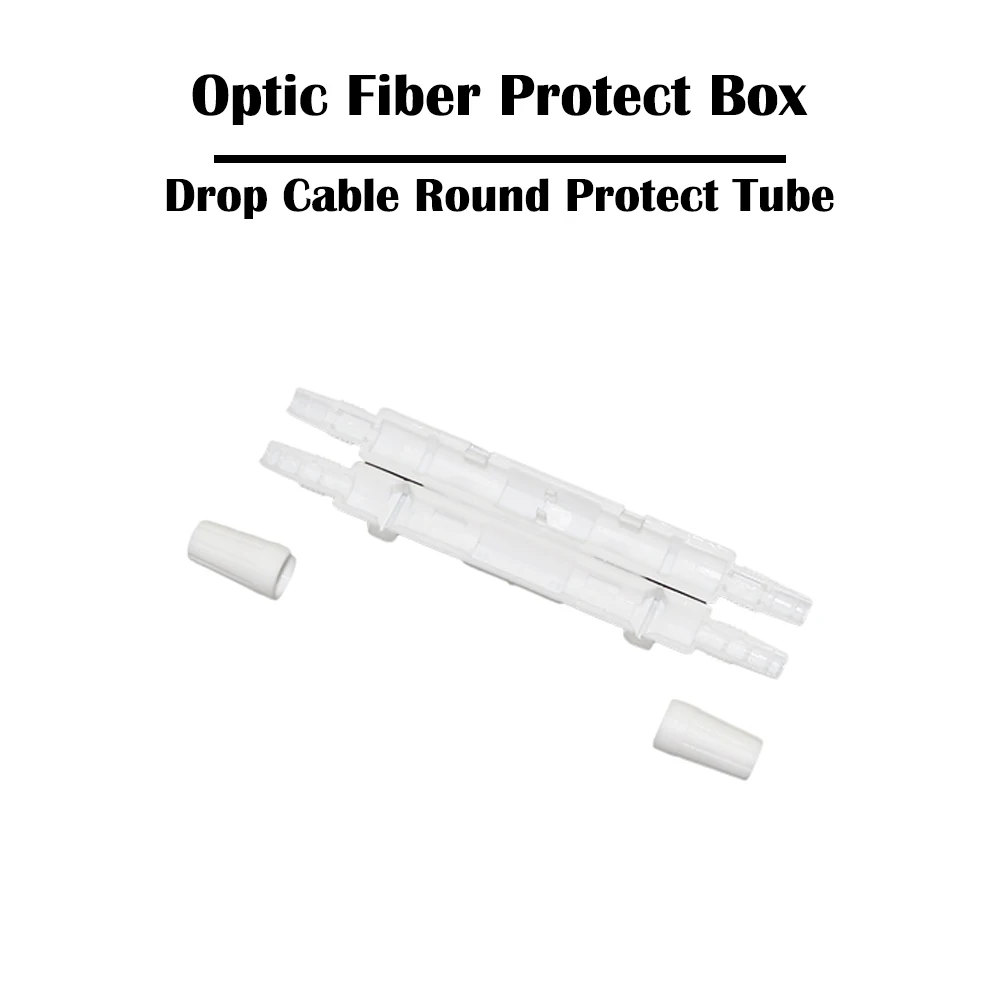 10 шт./20 шт. прямая волоконная защитная трубка круглая оптическая FTTH Ethernet Сетевая