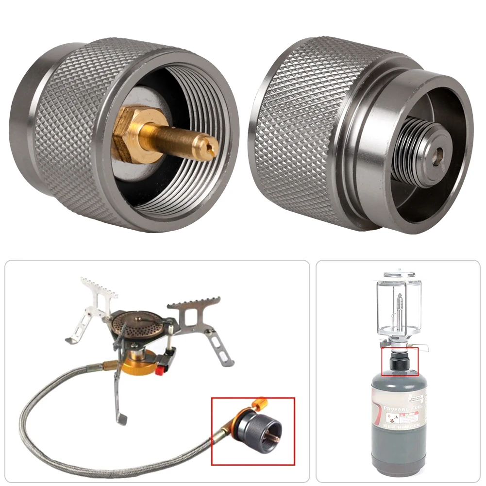 Адаптер для газового баллона 1 анг. Фунт. кемпинга | Спорт и развлечения