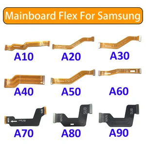 Запасные части для материнской платы Samsung A10, A20, A30, A40, A50, A60, A70, A80, A90, гибкий кабель для соединения материнской платы