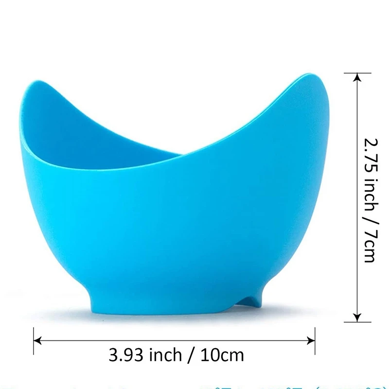 4 шт. яичная плита кастрюля для яиц с кольцевой подставкой силиконовая чашка