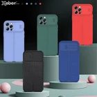 Чехол для iPhone 12, 13, 11 Pro Max, Mini, XR, X, XS, 8, 7, 6S Plus, SE, силиконовый, противоударный, кожаный, с защитой объектива камеры