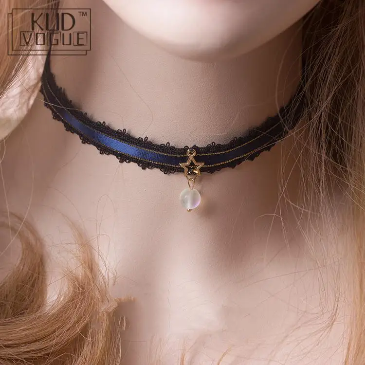 Ожерелье в стиле &quotЛолита&quot милое кружевное короткое ожерелье принцессы с