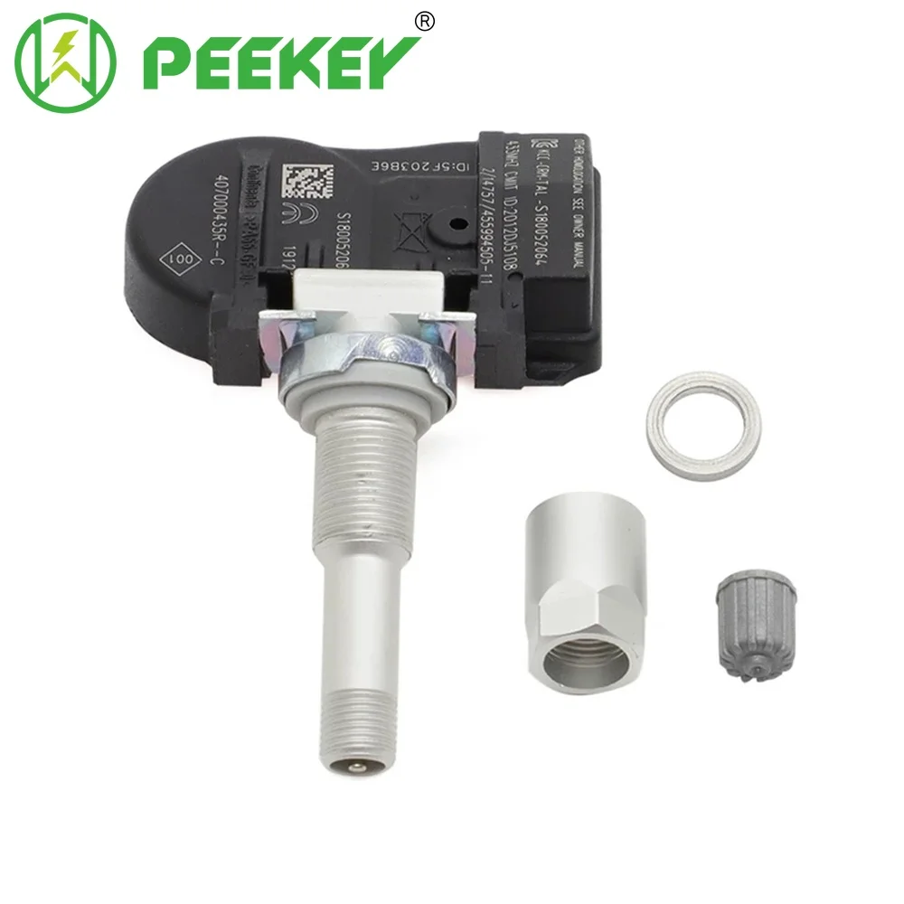 

PEEKEY For Renault Megane For Laguna Fluence For Latitude TPMS Tire Pressure Sensors 433MHZ OE#40700-0435R 407003743R
