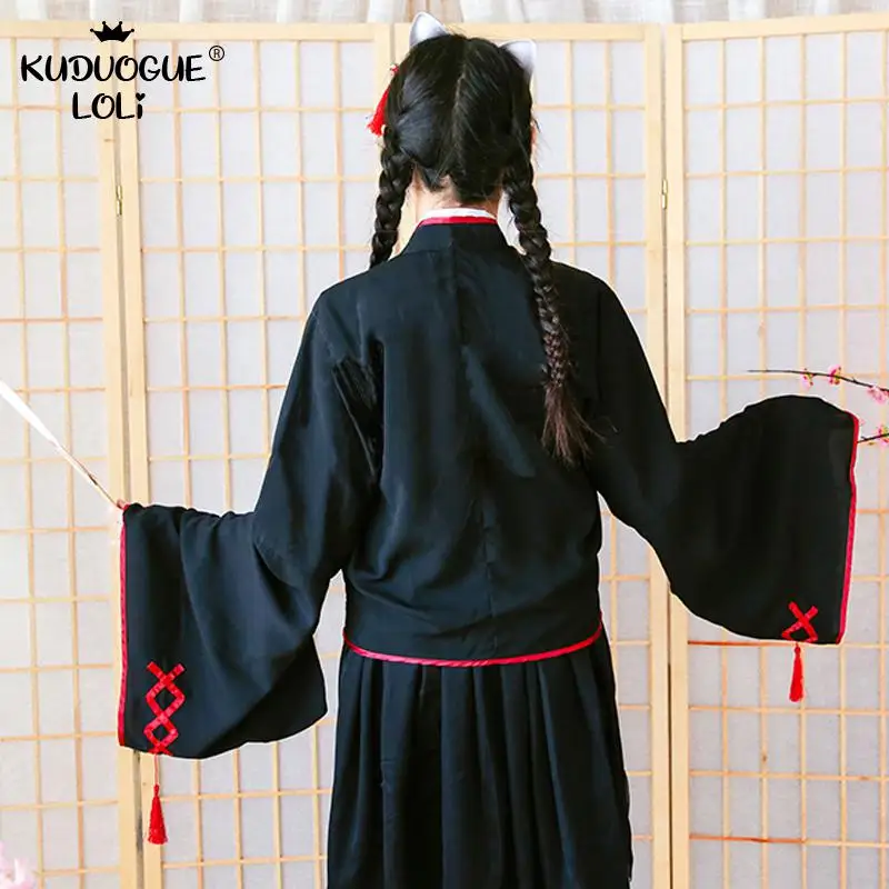 Женское кимоно в японском стиле с принтом журавль традиционные японские наряды