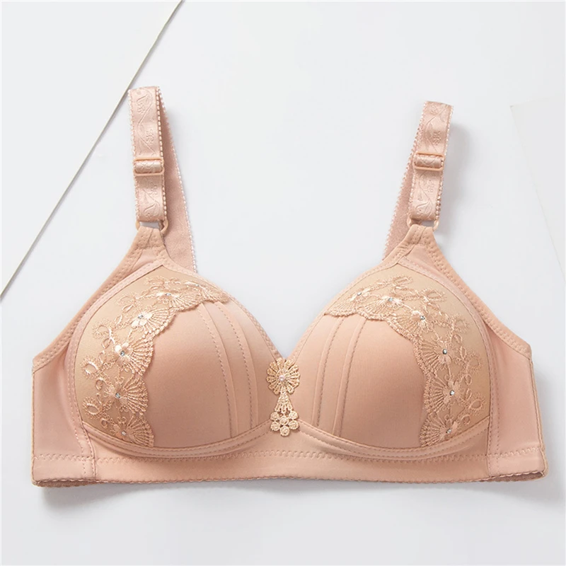 

Регулируемый спортивный бюстгальтер для девочек переходного возраста от Для женщин Тонкий Глубокий V чашки бюстгальтера Ультра тонкие дыш...