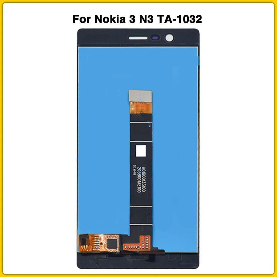 Новая ЖК-сенсорная панель для Nokia 3 N3 TA-1032 ЖК-дисплей Сенсорная Полная сборка