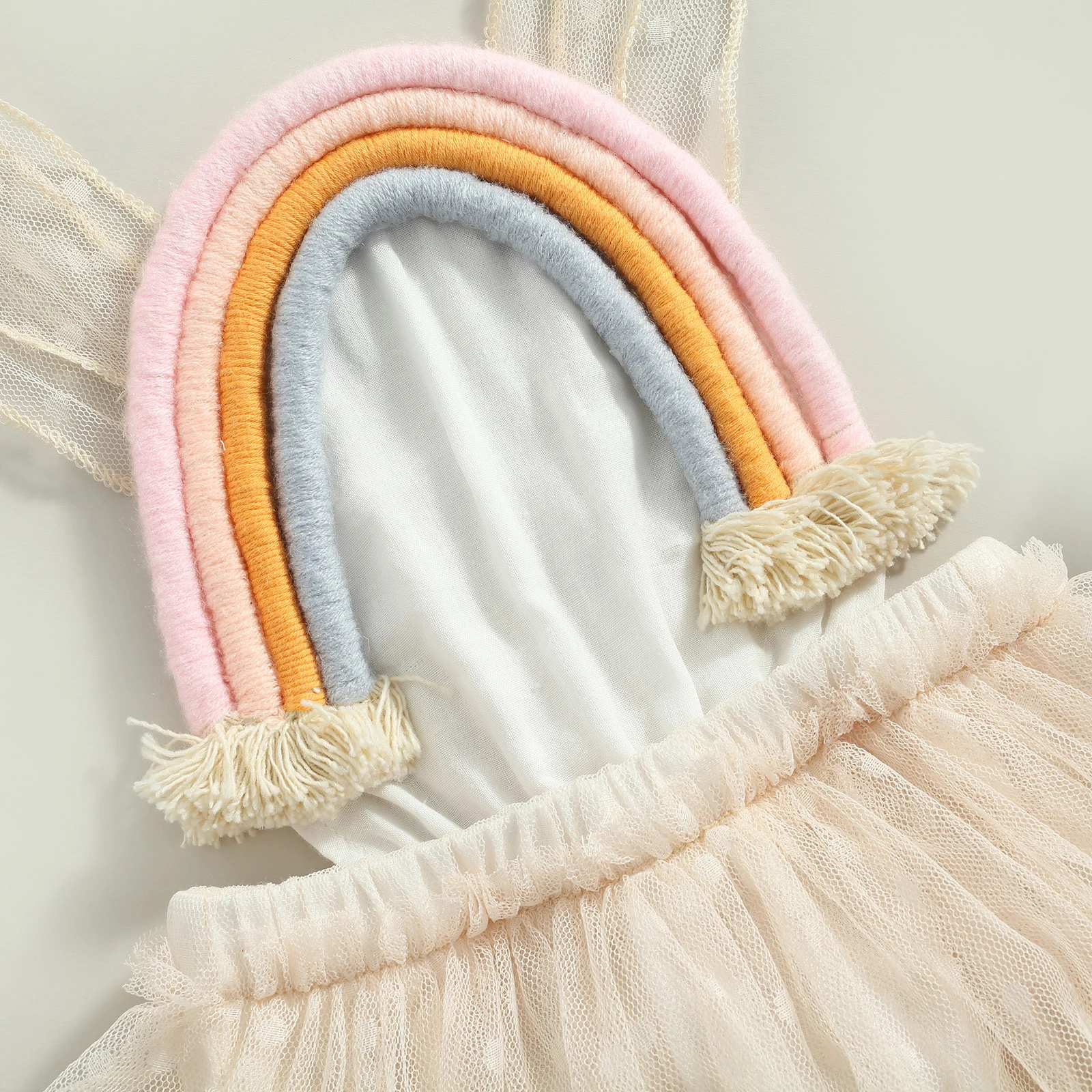 Комбинезон принцессы для новорожденных девочек Радужный комбинезон на 1-й День