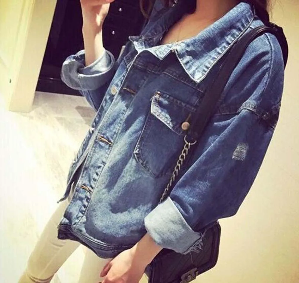 

New Fashion Riverdale South Side Serpents Clothes Women Denim Jacket Hole Coat Female Baseball Hoodie Outerwear Tops Sweatshirts