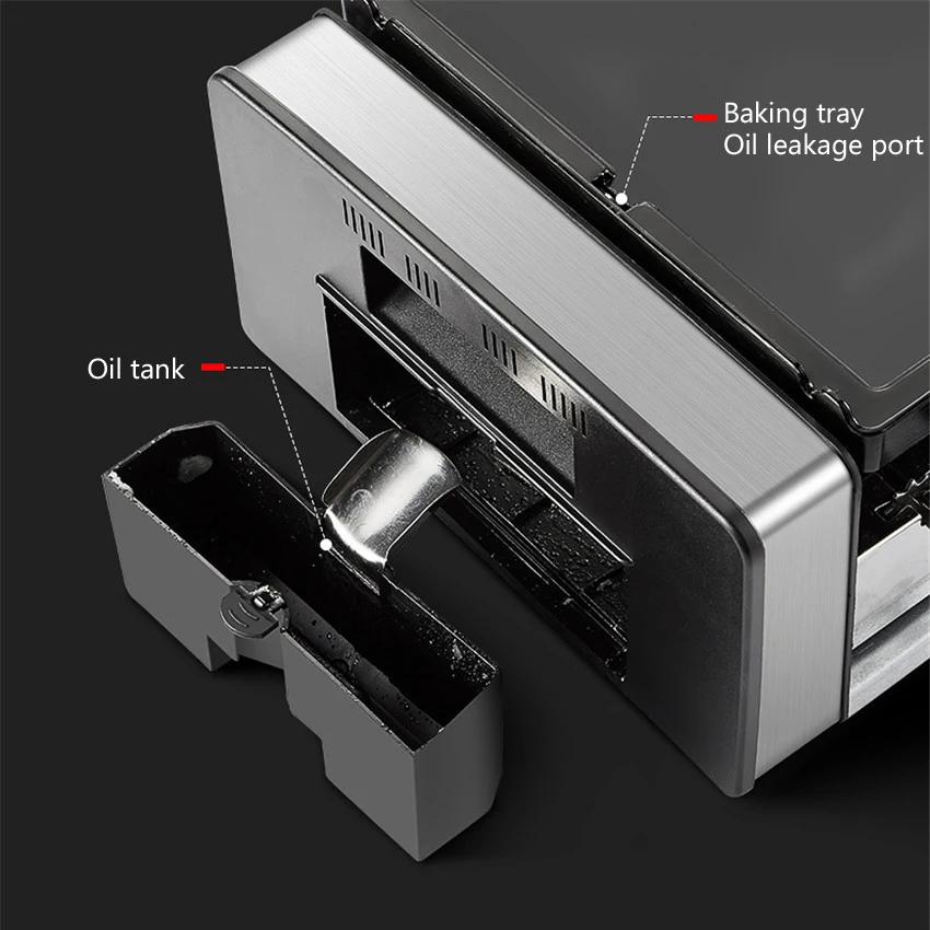 Новое поступление домашняя электрическая решетка для барбекю бытовая Бездымная