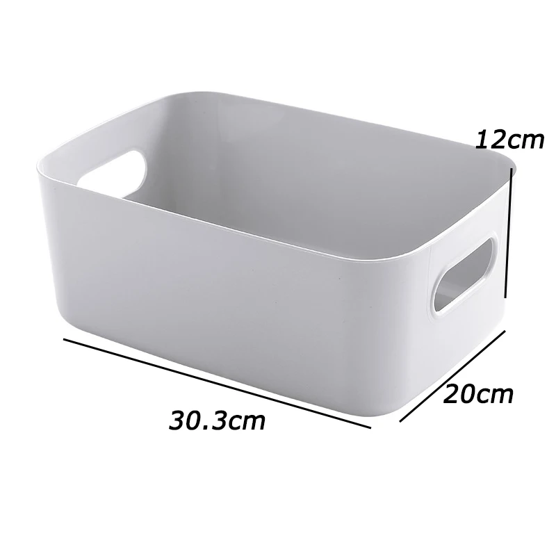 Пластиковый ящик для хранения корзина кухни рабочего стола мелочей закусок
