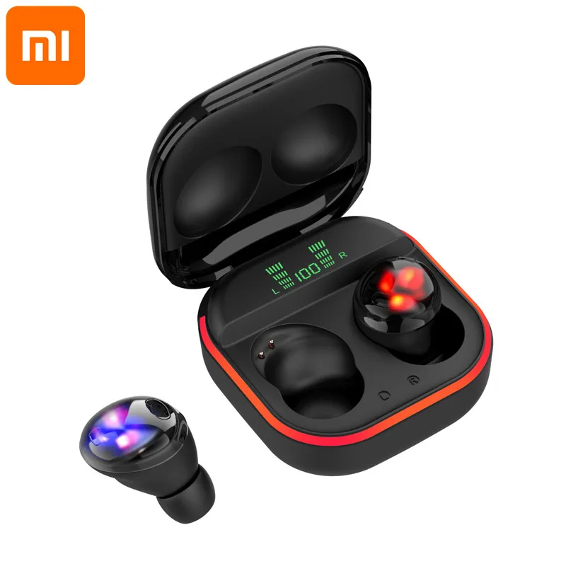 

Портативная гарнитура Xiaomi TWS Bluetooth 5,1, игровые наушники без задержки, наушники со светодиодным смарт-дисплеем для экологической цепочки Xiaomi