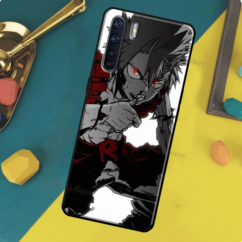 Чехол-накладка Eijiro Kirishima Hero Academia для OPPO Reno 2Z 2F 5 Lite A5 A9 A53 2020 A53S A1K A15 A52 A72 A83 A54 A74 A94.