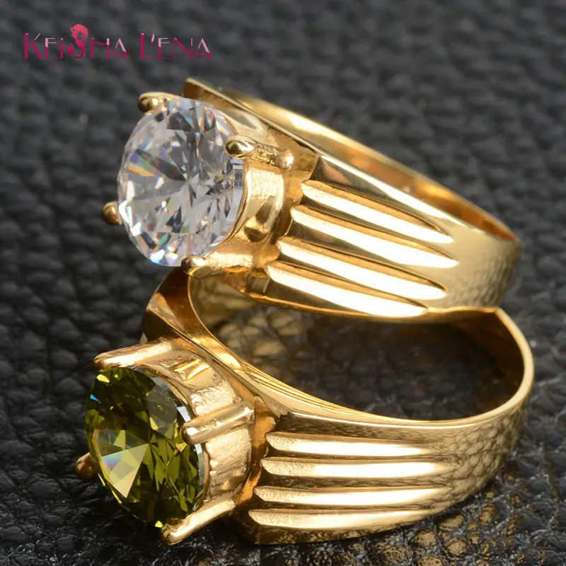 Качественные мужские полупрозрачные винтажные обручальные кольца из