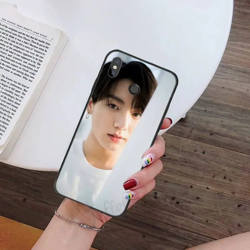 

kpop Jungkook boy high quality cover Phone Case For Xiaomi Redmi note 7 8 9 t k30 max3 9 s 10 pro lite