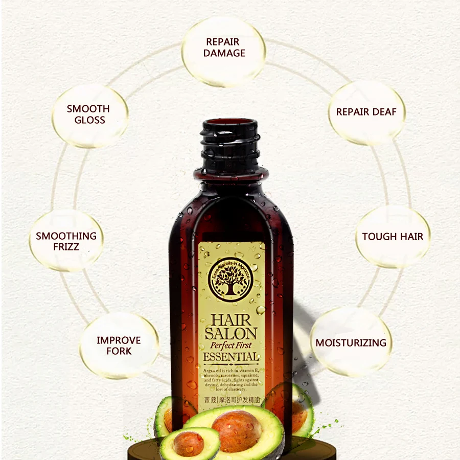 

LAIKOU Hair Treatment Coconut Argan Hair Oil Keratin Moisturizing Damaged Hair Care Mask Dry Professional For Hair Damaged Dry