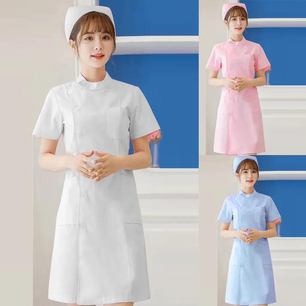 Платье-рубашка женское полиэстер хлопковое для спа цвет в ассортименте |