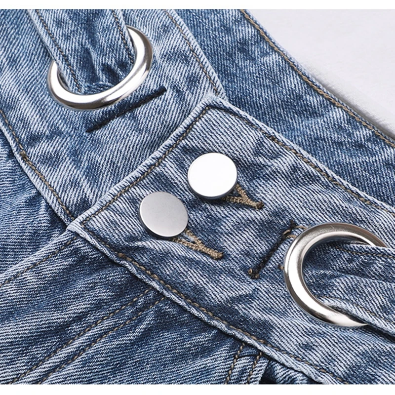 

Woman Jeans 2021 Spring Summer Clothes Korean Fashion Harem Pants With Pockets Y2k Aesthetic Denim Trousers High Waisted Bottoms