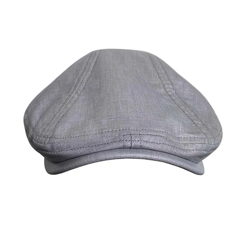 Men Breathable Berets Men Spring Summer Sun Newsboy Hats Classic Western Newsboy Caps Women Cotton Blend  Dropshipping BLM326
