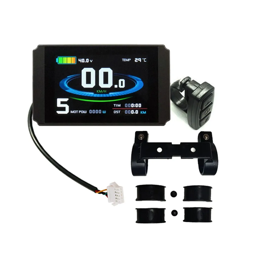 

Дисплей для электровелосипеда, тахометр KT-LCD8H дюйма, 24-48 В, USB-разъем