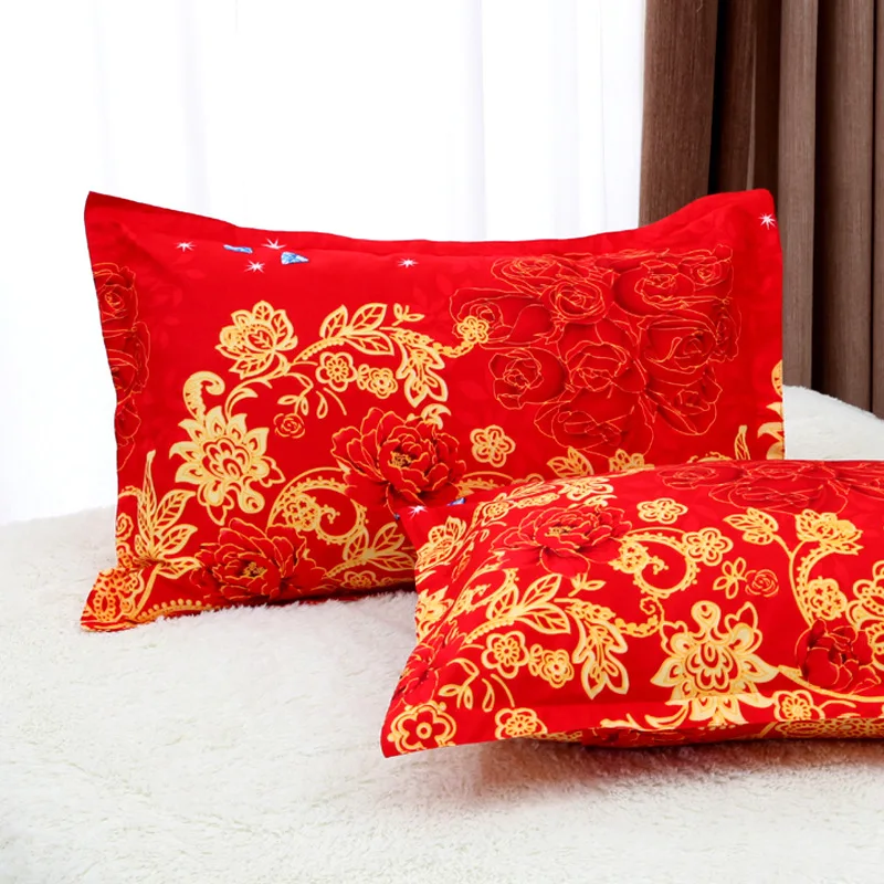 

2pcs Pillow Case Pillowcase 50x75 Decorative Pillow Cover Bedding Couple Pillow Case Hotel Home Polyester / Cotton Pillowcase